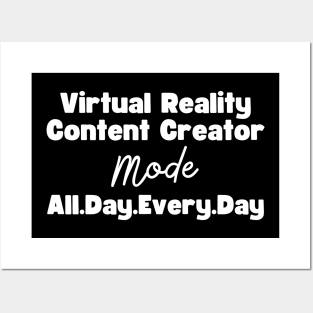 Virtual Reality Content Creator Posters and Art